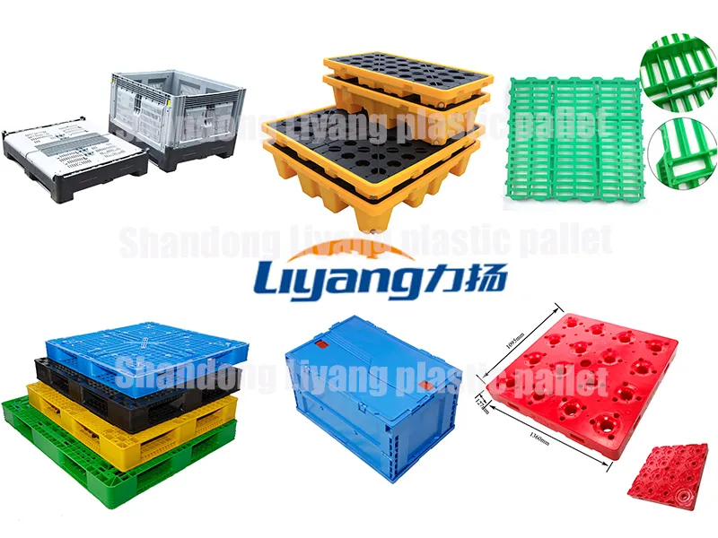 1210 Best Price Heavy Duty Load Euro Size Export Transport Shipping Plastic Pallets