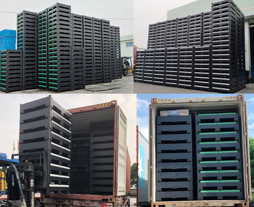 China Heavy Duty Hygiene Plastic Pallet Box for Sale
