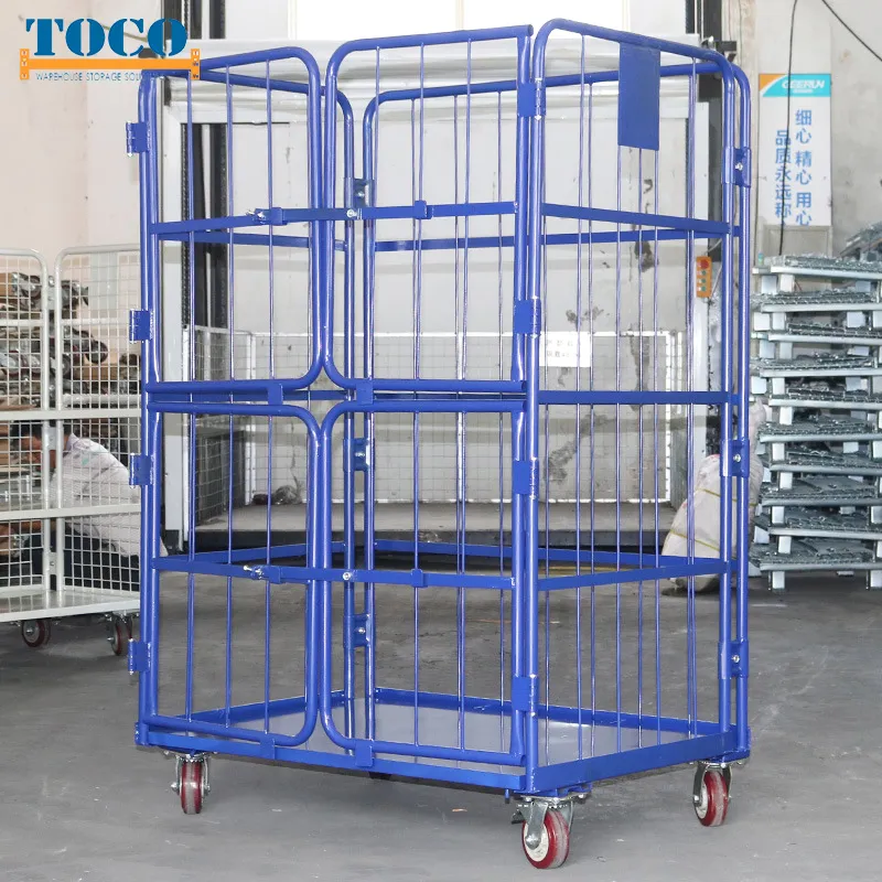 China Manufacturer 2 Sided Mini Worktainer with Door for Milk
