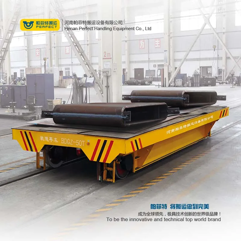 High Quality Low Voltage Powered Electric Flat Transfer Cart