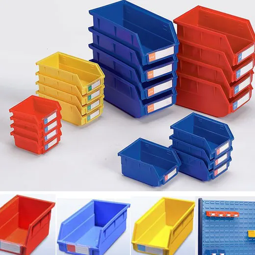 Powerway Louvered Panel with Hang Storage Bin for Tool Parts Organizing