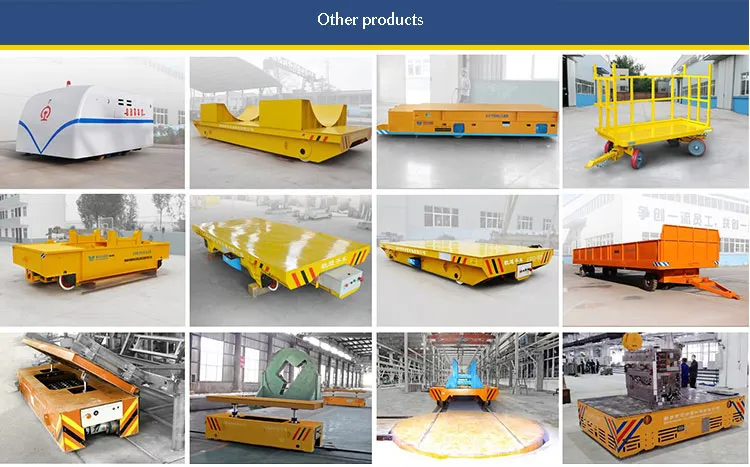 Steel Industry Plant Self-Propelled Electric Driven Kpdz Motor Rail Transfer Trolley Cart