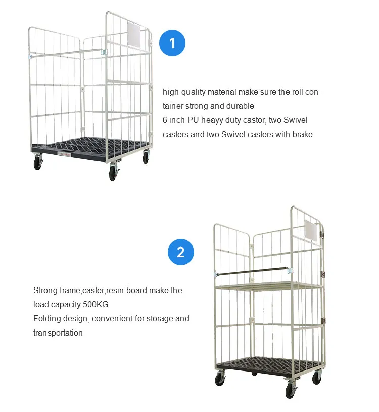 Swallow Worktainer Roll Cages Trolley Swh-RC16 China